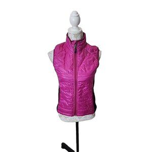 REI Puffer Vest Packable Insulated Lightweight Pink Full Zip Women's XS